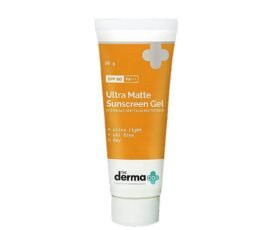 The Derma Co Ultra Matte Sunscreen Gel with SPF 60