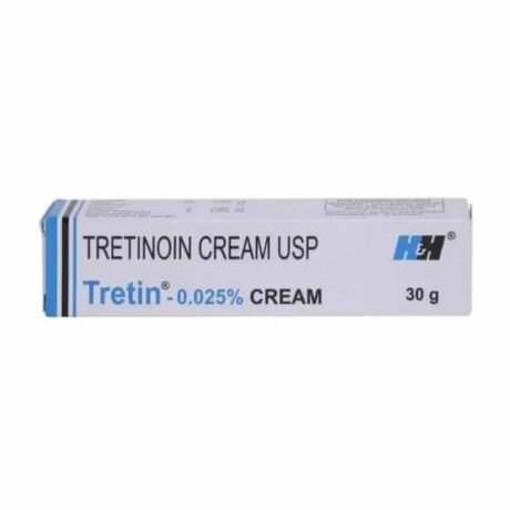 Tretinoin Cream USP- Tretin 0.025% Cream