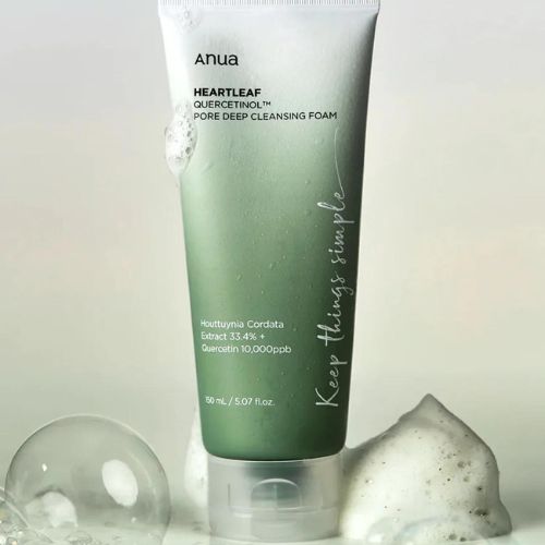 Anua Heartleaf Quercetinol Pore Deep Cleansing Foam