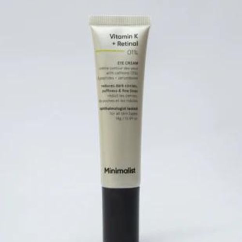 Minimalist Vitamin K + Retinal 01% Eye Cream