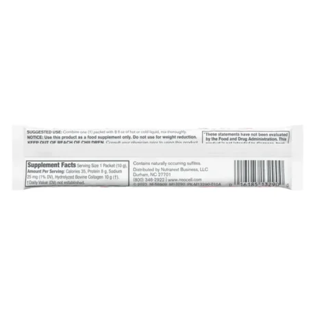 Collagen Peptides 10 gram Stick Packs, 20 Stick Packs4