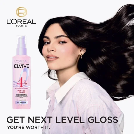 Glycolic + Gloss High Shine Leave-in Serum2