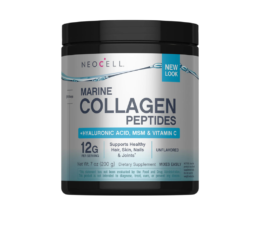 Neocell Marine Collagen Peptides + Hyaluronic Acid & C Powder, 7 oz (200 g) Powder