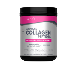 Neocell Advanced Collagen Peptides + Hyaluronic Acid + C, 20.6 oz (585 g)