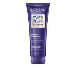 Sulfate Free Purple Shampoo for Toning Blonde Bleached Hair