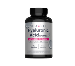 Neocell Hyaluronic Acid 100 mg, 60 Vegan Capsules 100gm