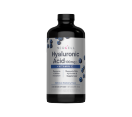 Neocell Hyaluronic Acid plus C Liquid, 16 FL OZ Delicious Blueberry Flavor