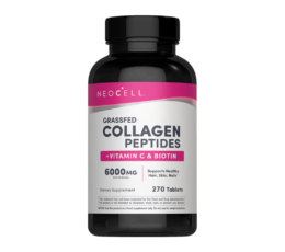 Neocell Grassfed Collagen Peptides + C & Biotin, 270 Caplets