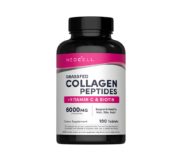 Neocell Grassfed Collagen Peptides + C & Biotin, 180 Caplets