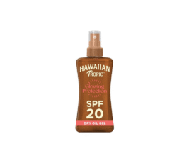 Hawaiian Tropic Glowing Protection Sunscreen Dry Oil Spray Mist 180ml