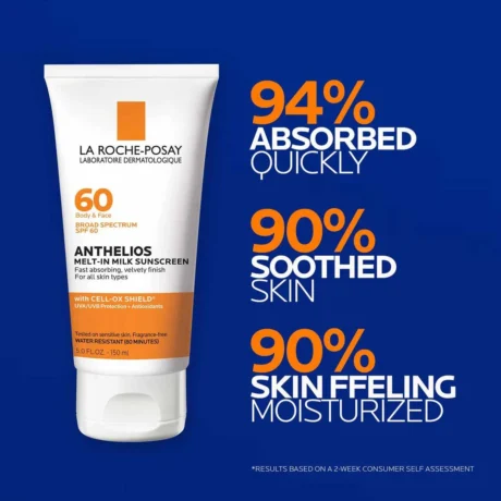 Anthelios Melt-In Milk Sunscreen SPF 60a