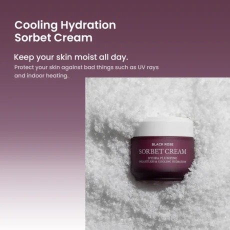 Black Rose Hydra Plumping Sorbet Cream 50mlss