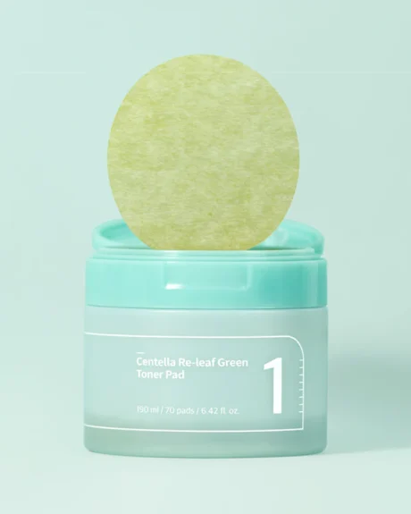 Centella Re-Leaf Green Toner Pads1