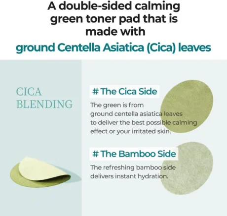 Centella Re-Leaf Green Toner Pads3