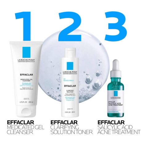 Effaclar Salicylic Acid Acne Routine Set3