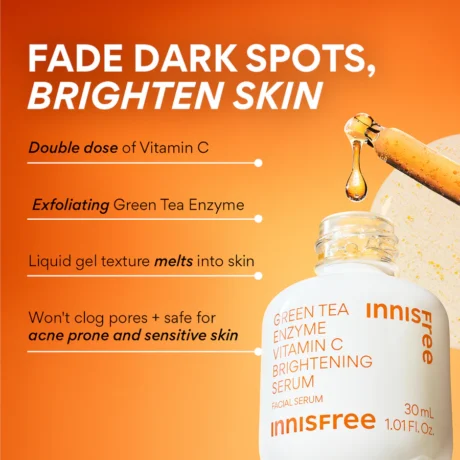 Green Tea Enzyme Vitamin C Brightening Serums