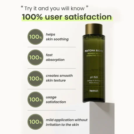 Matcha Biome Redness Relief Hydrating Toner 150mls