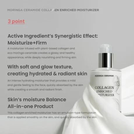 Moringa Ceramide Collagen Enriched Moisturizer 120mlss