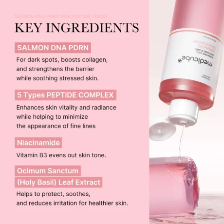 PDRN Pink Peptide Toners