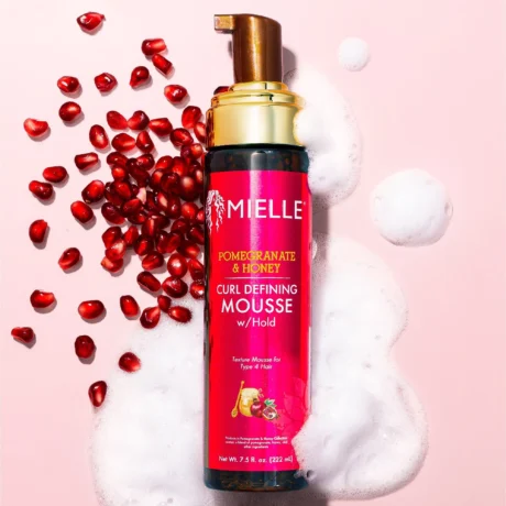 Pomegranate & Honey Curl Defining Mousse with Hold1