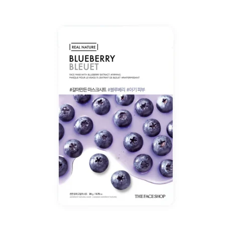 Real Nature Face Mask Blueberry