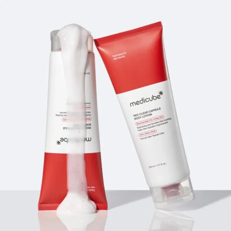 Red Clear Capsule Body Lotion2