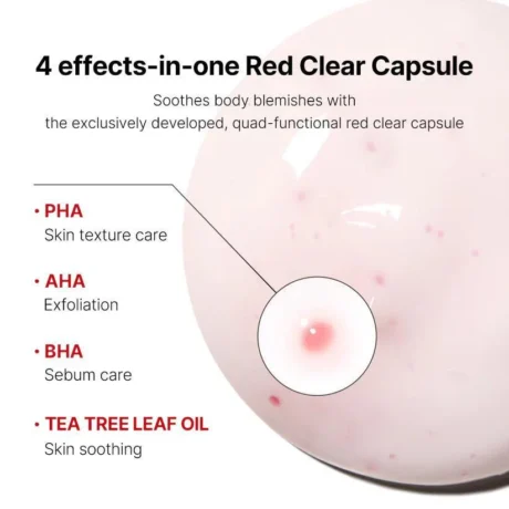 Red Clear Capsule Body Lotion4