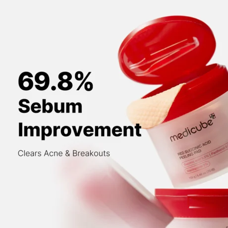 Red Succinic Acid Panthenol Pads1