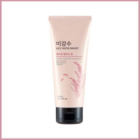 Rice Water Bright Rice Bran Foaming Cleanser1