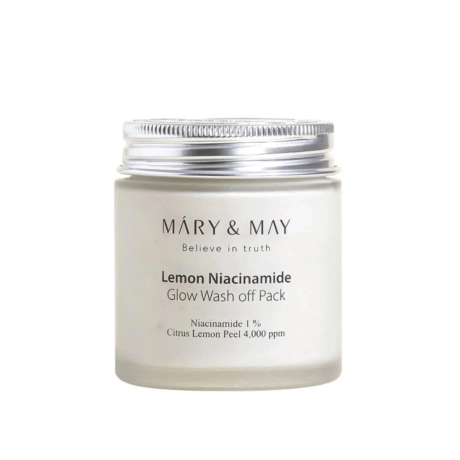 Mary & May Lemon Niacinamide Glow Wash Off Pack 125g