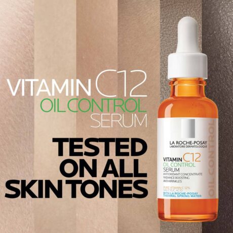 Vitamin C12 Oil Control Serum For Oily Skinf