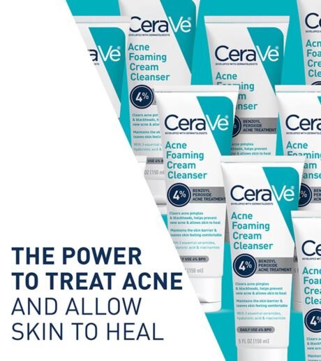 Acne Foaming Cream Cleansers