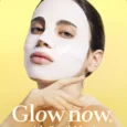 Advanced Snail Mucin Glass Glow Hydrogel Masks