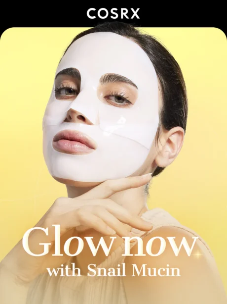 Advanced Snail Mucin Glass Glow Hydrogel Masks