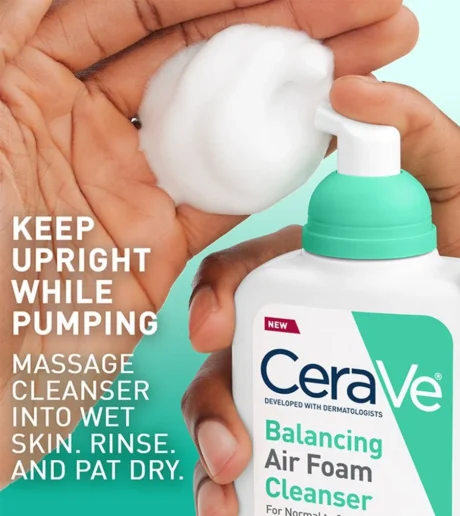 Balancing Air Foam Facial Cleanserss