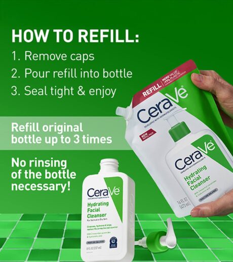 Hydrating Facial Cleanser Refillss
