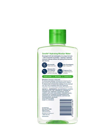 Hydrating Micellar Waters
