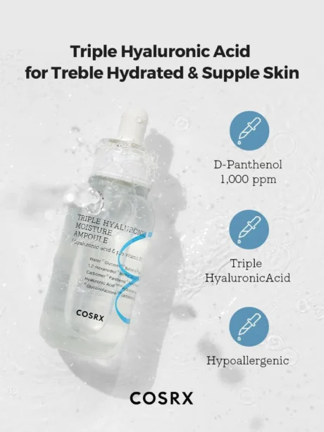Hydrium Triple Hyaluronic Moisture Ampoules