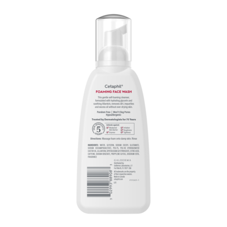 Redness Relieving Foaming Face Washs