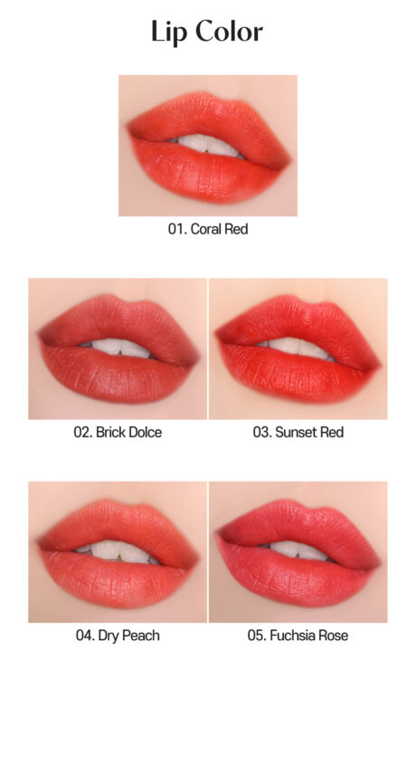 Ruby Airfit Velvet Lip Tint Season 2 4.5gs