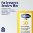 Sheer Mineral Sunscreen Stick SPF 50s