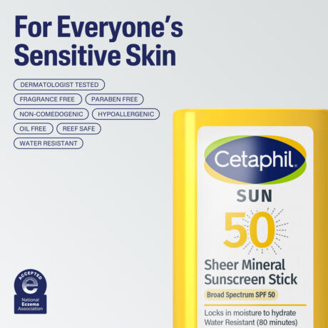 Sheer Mineral Sunscreen Stick SPF 50s