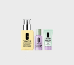 Clinique-3-Step Routine Bundle For Dry Combination Skin