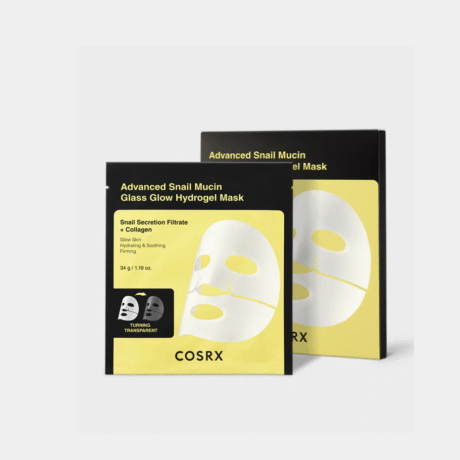 Advanced Snail Mucin Glass Glow Hydrogel Mask