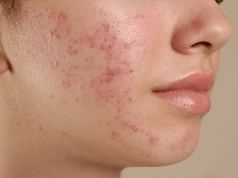teen age acne 