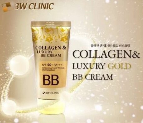 CLINIC COLLAGEN AND LUXURY GOLD BB CREAMs