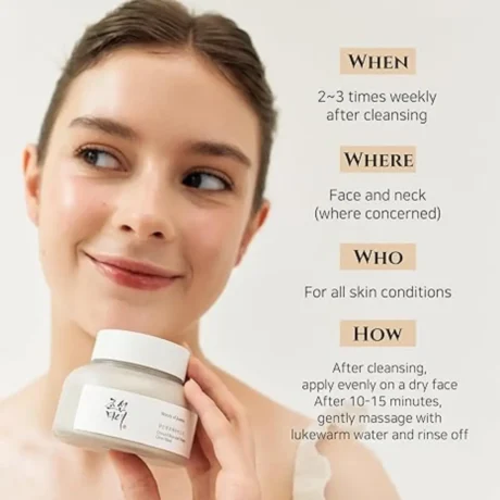 Ground Rice and Honey Glow Masks