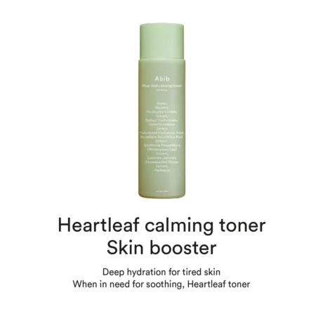 Heartleaf Calming Toner Skin Boosters