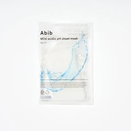 Mild Acidic pH Sheet Mask Aqua Fit