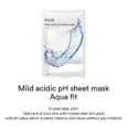 Mild Acidic pH Sheet Mask Aqua Fits